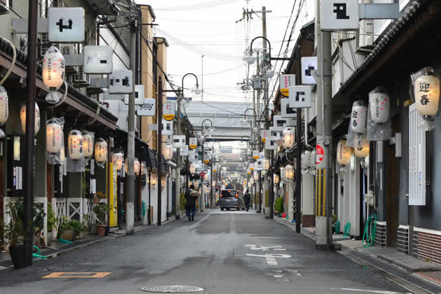 飛田新地の通りについて